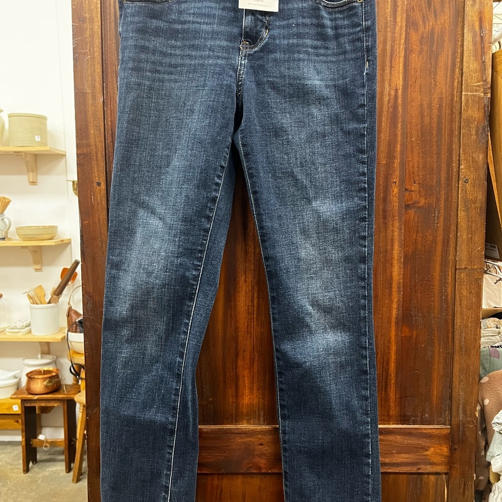 Jag Jeans Dark Blue Straight Leg Women's Jeans